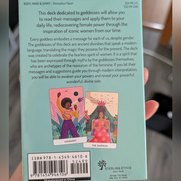 Modern Goddess Tarot Deck - Picture 2 of 4